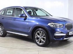 Blue Used 2018 BMW X3 xLine SUV | £16,500 (Fair price)