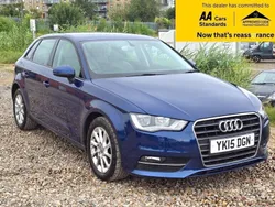 Blue Used 2015 Audi A3 Sportback Business Hatchback | £11,380 (Good price)