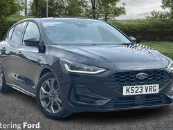 Black Used 2023 Ford Focus ST-Line Hatchback | £16,999 (Fair price)