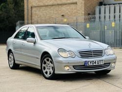 Silver Used 2004 Mercedes C230 Elegance Sedan | £1,995 (Fair price)