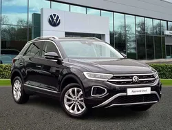 Deep black Used 2022 VW T-Roc Style SUV | £19,991 (Good price)