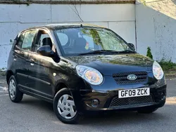 Black Used 2009 Kia Picanto 2 Hatchback | £2,400 (Fair price)
