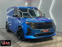Desert island blue Used 2024 Ford Transit Limited Van | £23,985 (Fair price)