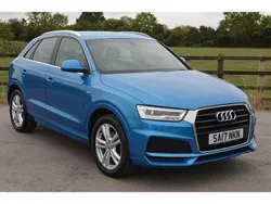 Blue Used 2017 Audi Q3 S-Line SUV | £14,489 (Fair price)