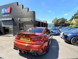 Orange Used 2022 BMW 330e M Sport Sedan | £23,491 (Fair price)