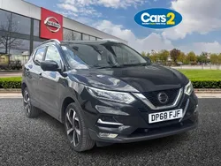 Black Used 2018 Nissan Qashqai Tekna SUV | £11,640 (Fair price)