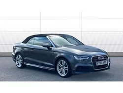 Grey Used 2019 Audi A3 Cabriolet S-Line Cabriolet | £17,932 (Fair price)