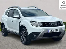 White Used 2021 Dacia Duster Prestige SUV | £12,027 (Good price)