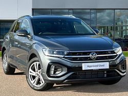 Indium grey metallic New 2025 VW T-Roc R-line SUV | £31,345 (Expensive)
