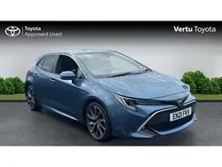 Blue Used 2021 Toyota Corolla Hatchback | £17,557 (Fair price)