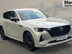Silver Used 2024 Mazda CX-60 Homura-Line SUV | £34,750