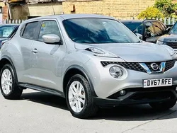 Silver Used 2017 Nissan Juke N-Connecta SUV | £7,340 (Good price)