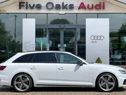 White Used 2019 Audi A4 Black Edition Estate | £23,290 (Fair price)