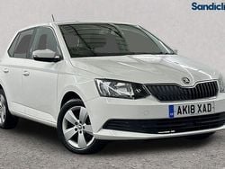 White Used 2018 Skoda Fabia SE Hatchback | £7,155 (Fair price)