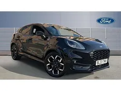 Black Used 2023 Ford Puma ST-Line X SUV | £17,287 (Fair price)