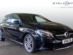 Black Used 2018 Mercedes A180 Sport Edition Hatchback | £14,059 (Fair price)