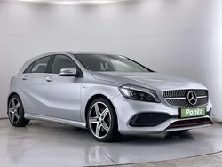 Silver Used 2016 Mercedes A250 AMG Hatchback | £14,220 (Good price)