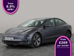 Grey Used 2021 Tesla Model 3 Long Range Sedan | £17,540 (Fair price)