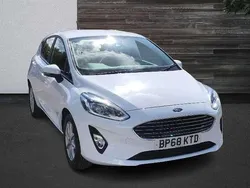 White Used 2019 Ford Fiesta Zetec Hatchback | £8,750 (Good price)