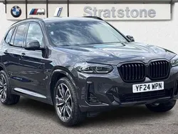Grey Used 2024 BMW X3 M Sport SUV | £46,195 (Expensive)