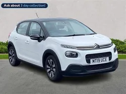 White Used 2019 Citroën C3 Feel Hatchback | £9,983 (Fair price)