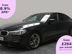 Black Used 2020 BMW 520 M Sport Sedan | £18,312 (Good price)