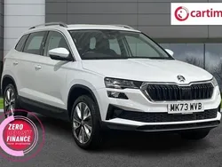 White Used 2023 Skoda Karoq SE L SUV | £21,306 (Fair price)