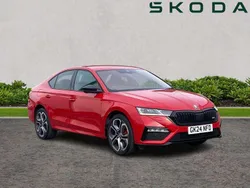 Red Used 2024 Skoda Octavia vRS Hatchback | £26,500 (A bit pricey)