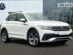 White Used 2023 VW Tiguan R-line Edition SUV | £28,495 (Fair price)