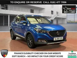 Blue Used 2018 MG ZS Excite Sedan | £9,740 (Fair price)