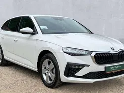 Candy white Used 2024 Skoda Scala SE Hatchback | £15,981 (Fair price)