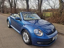 Blue Used 2016 VW Beetle Design Cabriolet | £7,695 (Good price)