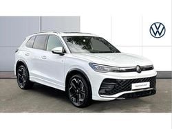 White New 2025 VW Tiguan R-line SUV | £35,881 (Good price)