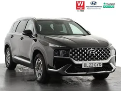 Black Used 2022 Hyundai Santa Fe Premium SUV | £29,898 (Good price)
