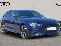 Blue Used 2022 Audi A4 Black Edition Estate | £21,900 (Fair price)