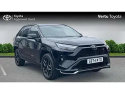 Black Used 2024 Toyota RAV4 Hybrid Sport SUV | £39,995 (Expensive)