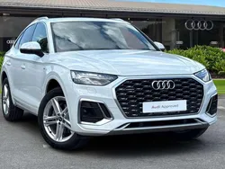 White Used 2022 Audi Q5 S-Line SUV | £30,880 (Fair price)