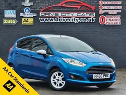Blue Used 2017 Ford Fiesta Zetec Hatchback | £7,495 (Good price)