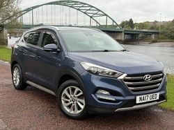 Blue Used 2017 Hyundai Tucson Premium SUV | £8,999 (Fair price)