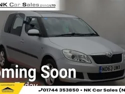 Silver Used 2013 Skoda Roomster SE MPV | £4,700 (Fair price)