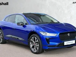 Metallic caesium blue Used 2021 Jaguar I-Pace SUV | £22,783 (A bit pricey)