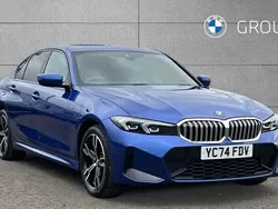 Blue Used 2024 BMW 330e M Sport | £31,793