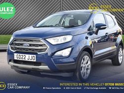 Blue Used 2022 Ford Ecosport Titanium SUV | £10,895 (Good price)
