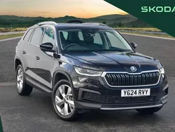 Black magic pearl effect Used 2024 Skoda Kodiaq SE L Executive SUV | £28,995 (Fair price)
