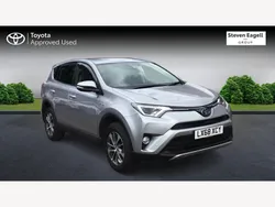 Silver Used 2018 Toyota RAV4 Hybrid SUV | £18,541 (Super price)