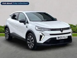 White New 2025 Renault Captur Evolution SUV | £18,999 (Fair price)