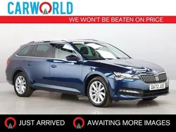 Blue Used 2022 Skoda Superb SE Technology Estate | £17,960 (Fair price)
