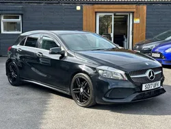 Black Used 2017 Mercedes A200 AMG line Hatchback | £11,495 (Fair price)