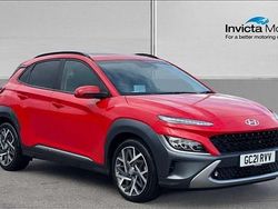 Red Used 2021 Hyundai Kona Ultimate SUV | £18,000 (Fair price)