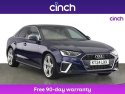 Blue Used 2024 Audi A4 S-Line Sedan | £25,999 (Good price)